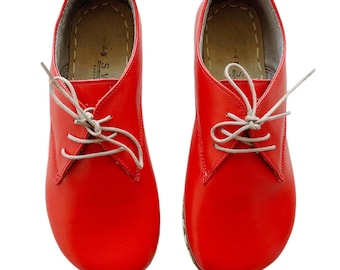 Barefoot Shoes Women, Earthing Grounded Shoe, Leather Sole, Barefoot Shoes Women, Red Shoes, Grouning Shoes Copper