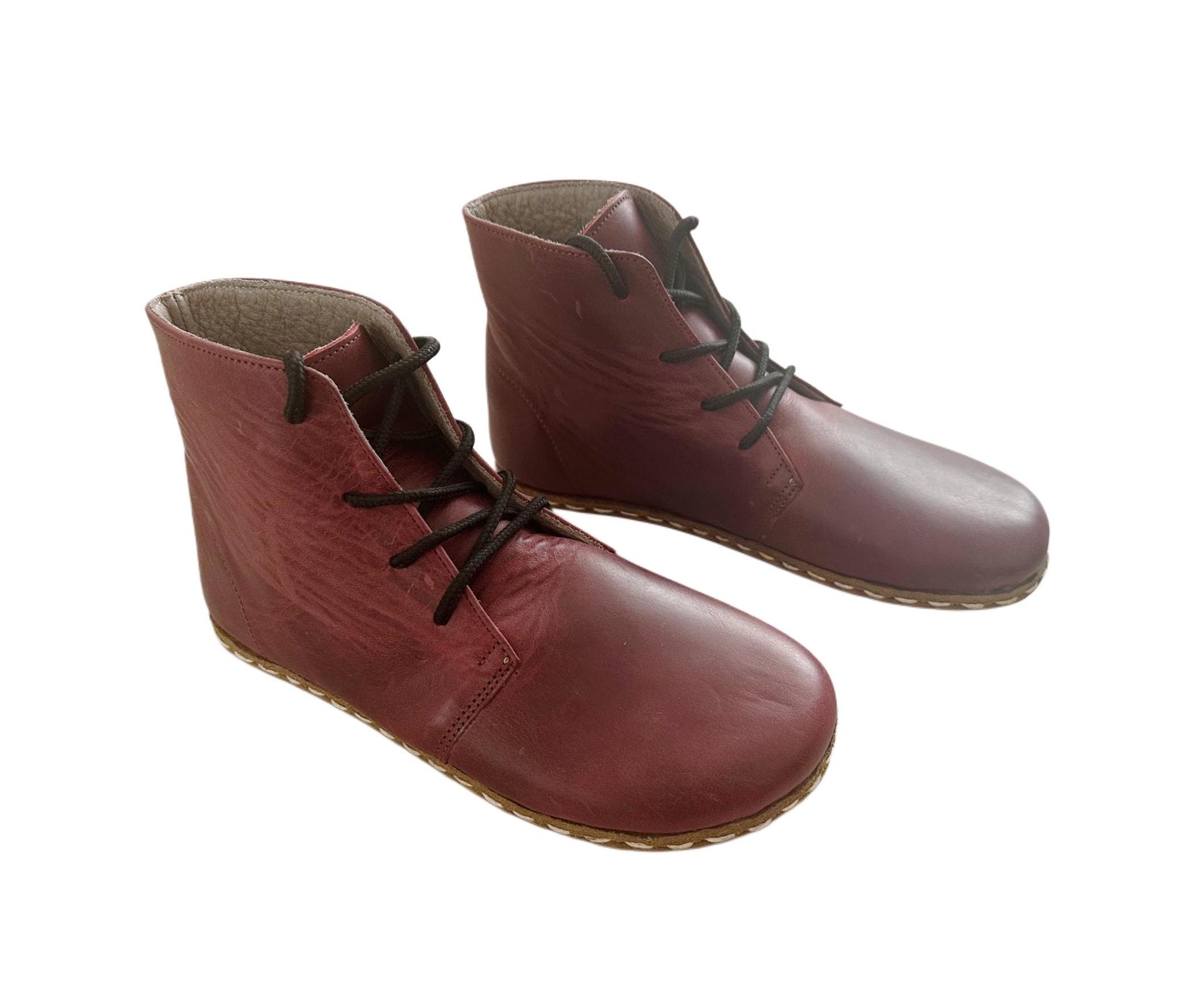 GUCCI PRINTED MEN BOOTS , USA 9 , ITALY (8) BURGUNDY COLOR Men main image 3