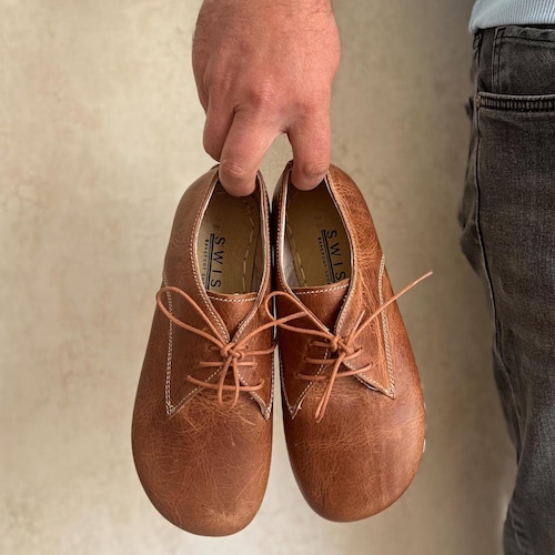 brown dress shoes men wide Bignwideshoes.com - Mt. Emey 802 Brown
