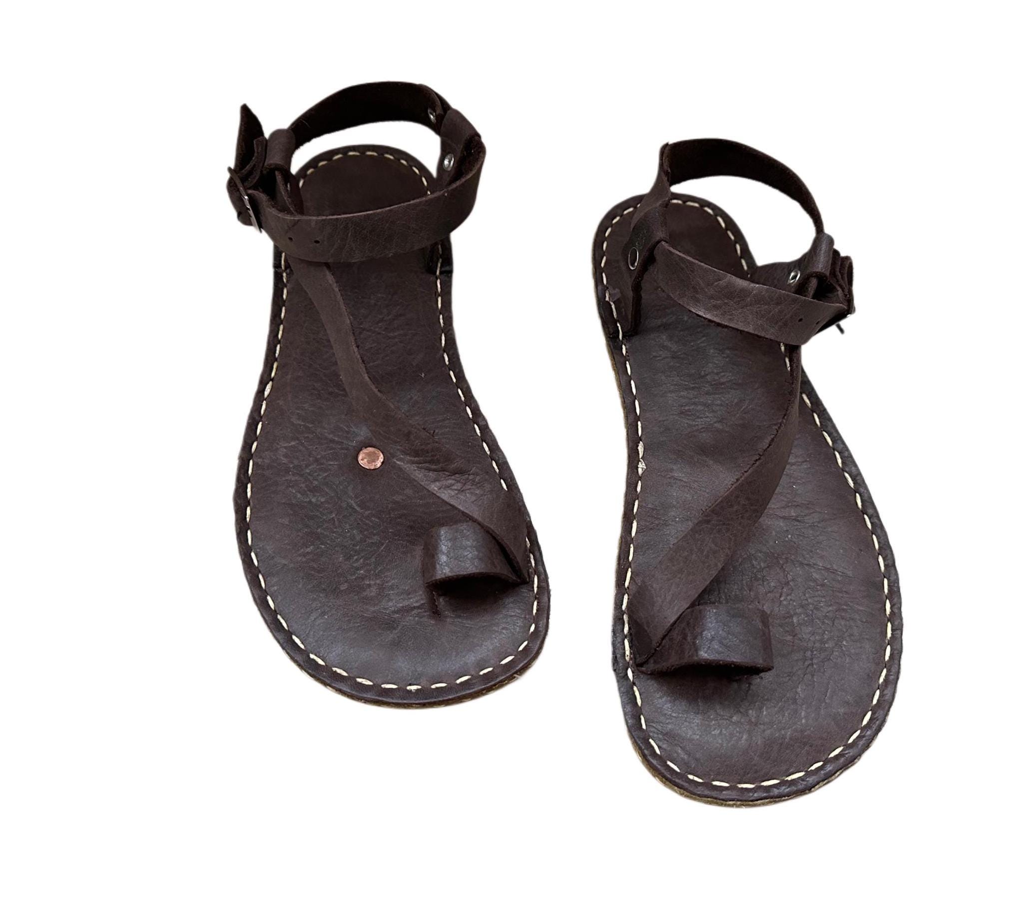 Minimalist Earthing Sandals | Thongs | Flip Flops | Genuine Leather Sandals  for Women | Flats | Slides | Comfort Walking - Etsy Israel, image size:2040x1796