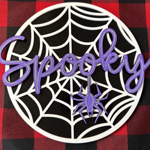 Trick or Treat Halloween Round Sign image 10