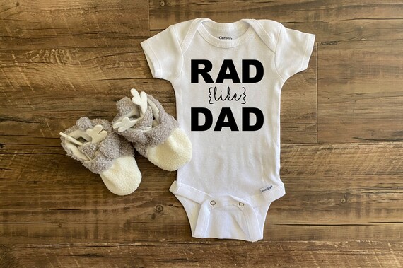 rad like dad onesie