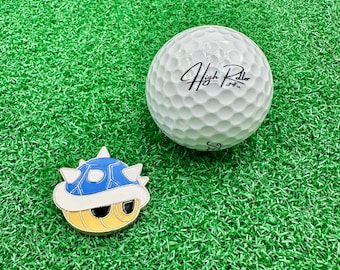 Retro Game Ghost Golf Ball Markers - Golf Accessory, Golf