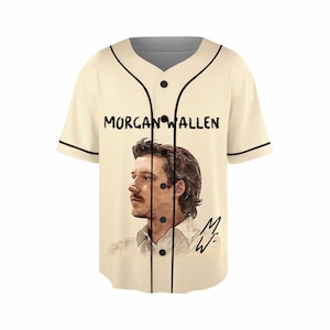 Morgan Wallen 2026 Tour Baseball Jersey - Country Music Fan Merch image 3