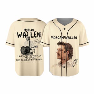 Morgan Tour 2025 Baseball Jersey, Wallen Concert 2025, Morgan Wallen Fan Jersey, Morgan Wallen Merch, Country Music
