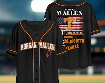 Morgan Wallen 2026 Tour Baseball Jersey - Country Music Fan Merch