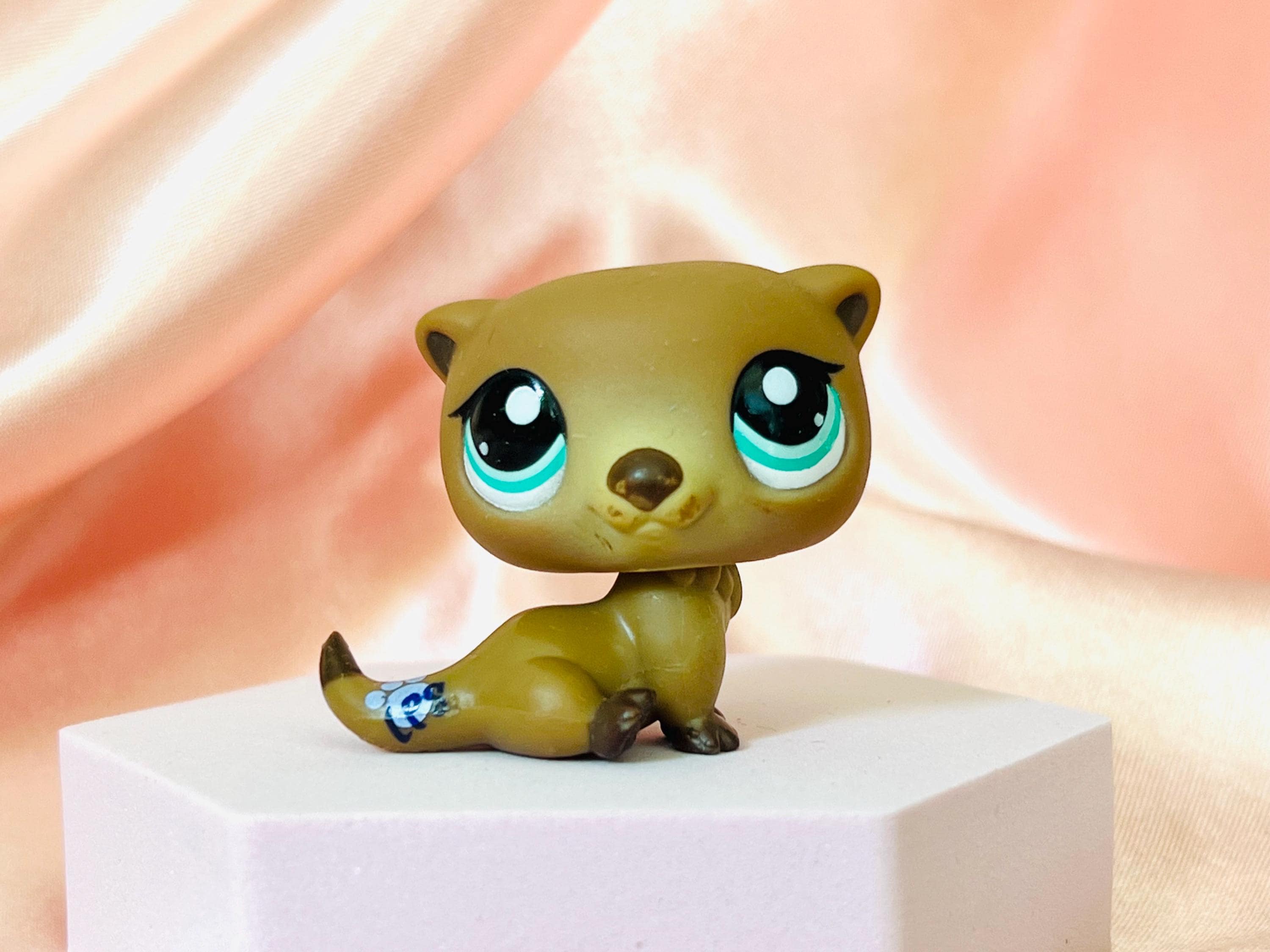 LPS Littlest Pet Shop Authentic Otter Ferret #1609 Vintage