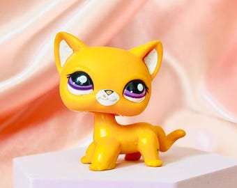 Littlest Pet Shop Authentic LPS Egyptian Shorthair Cat 391 Main 5 Vintage Hasbro Etsy Finland