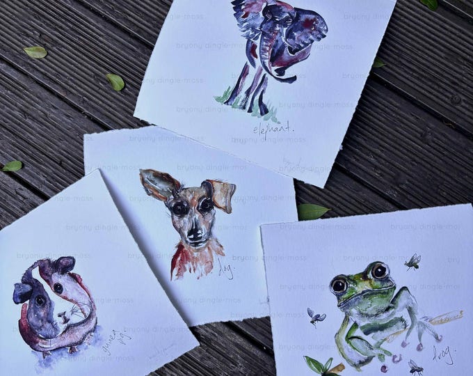 Featured listing image: Alphabet Book Prints