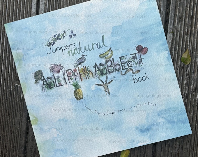 Featured listing image: Juniper's Alphabet Book - Soft Cover