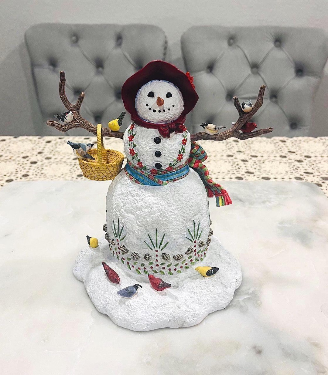 Vintage Lenox Snow Lady Figurine: 