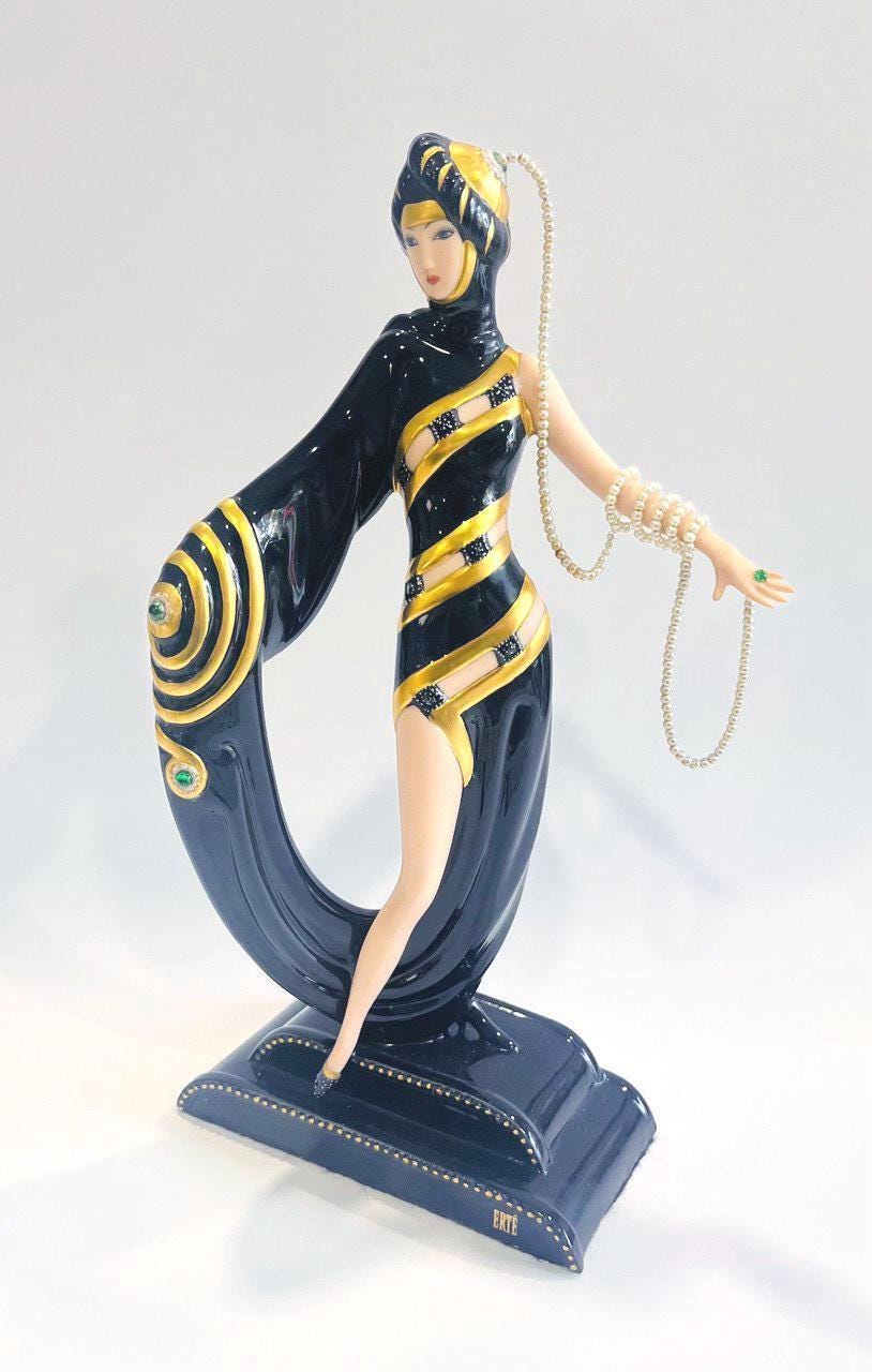 エルテ Pearls and Emeralds フランクリン・ミント Erté Erté 
