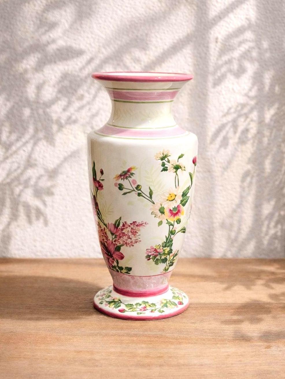 Laura Ashley Vase - Etsy