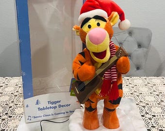 Vintage Gemmy Animated Singing Tiger: 
