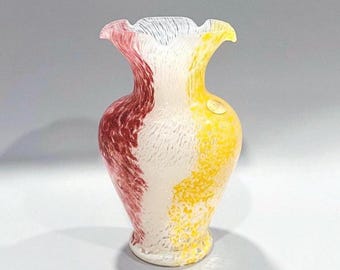 イタリアのヴィンテージアートクリスタル花瓶「ムラーノ」 - Etsy 日本