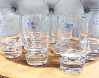 Vintage Schott Zwiesel Tritan Crystal Cocktail Glasses - Set of 6