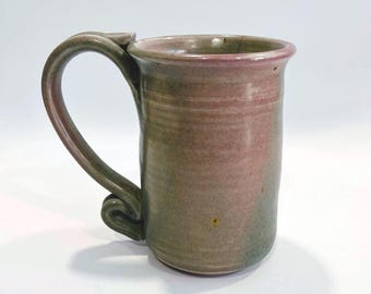 Vintage Studio Keramik Tasse: Handgefertigte Steingut Tee Kaffeetasse