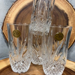 Crystal CRISTAL DE FLANDRE France Original-SET OF FOUR | eBay