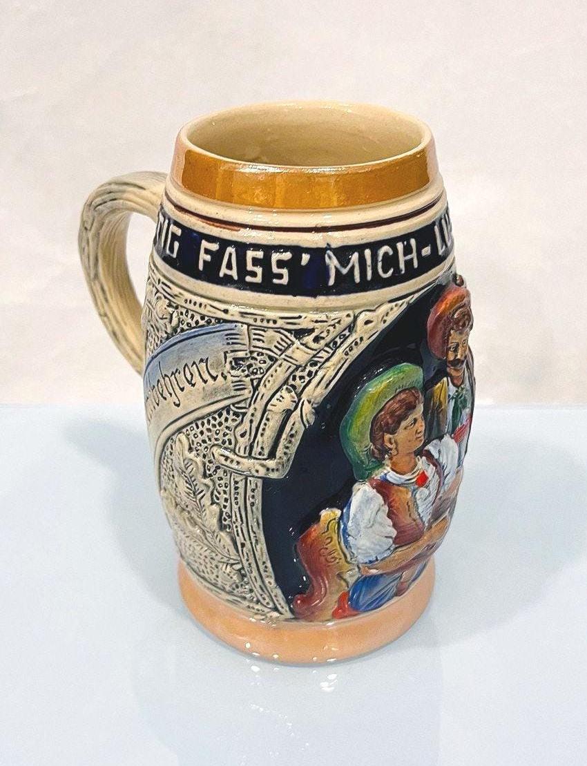 Lustig Fass Mich-lustig Lass Mich Stein King 500 Mug Made in