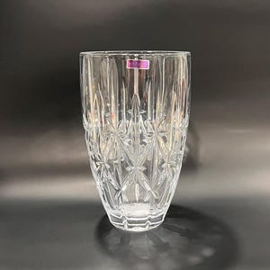 Marquis by Waterford Sparkle Crystal Vase | 9&quot; x 5.5&quot; | Collectible Art Glass | Home Decor | Mother’s Day Gift Idea