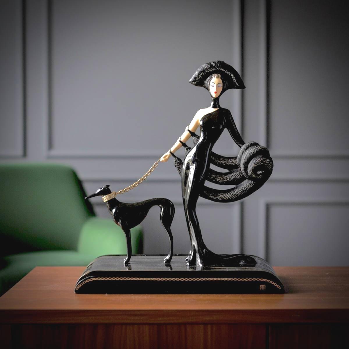 Erte Figurine Franklin Mint - Etsy