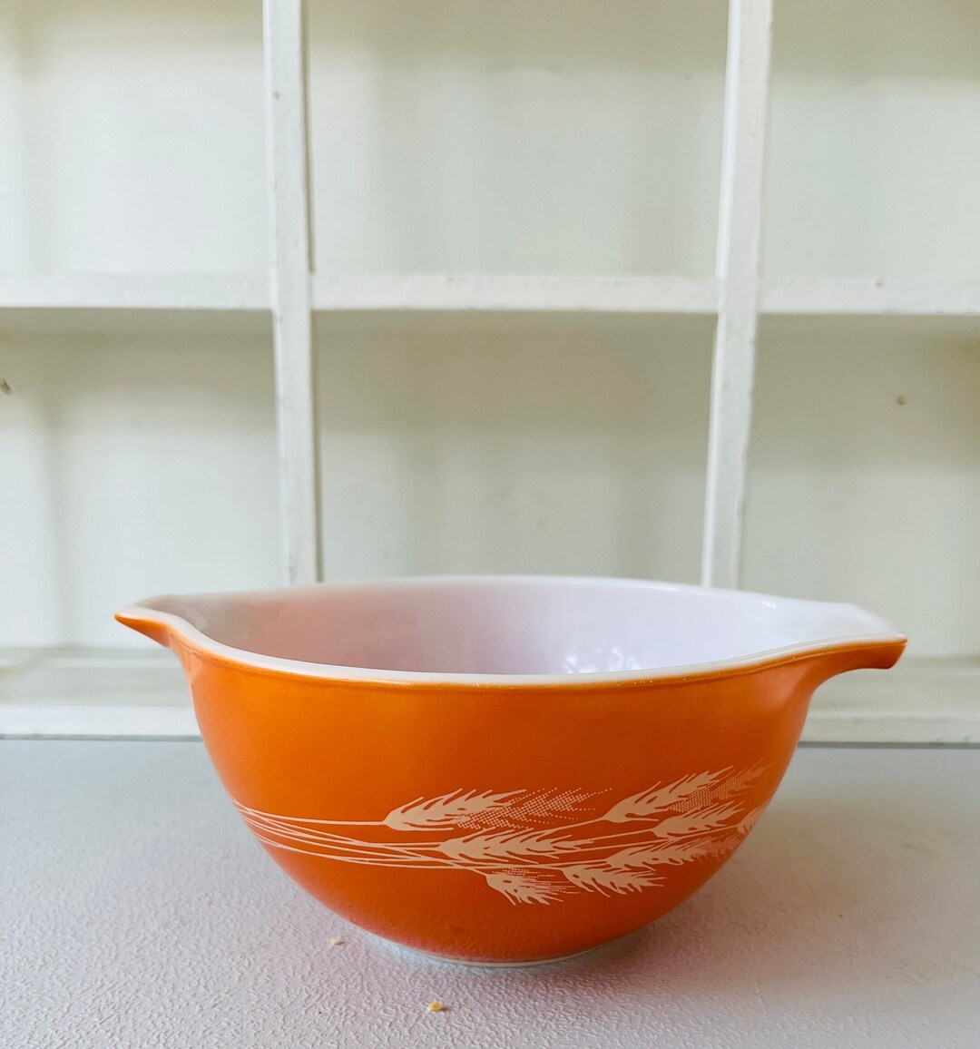 Pyrex Wheat Bowl autumn Harvest Pattern. Bowl - Etsy