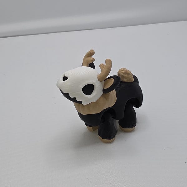 Spooky Wendigo Flexi Mini | Keychain | Fidget | 3D Printed