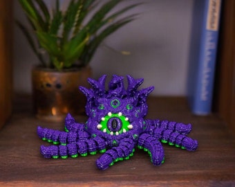 Azathoth Lovecraft Figure | Articulated Cosmic Horror Fidget | Eldritch Monster | Cthulhu Mythos Gift | Horror Desk Decor