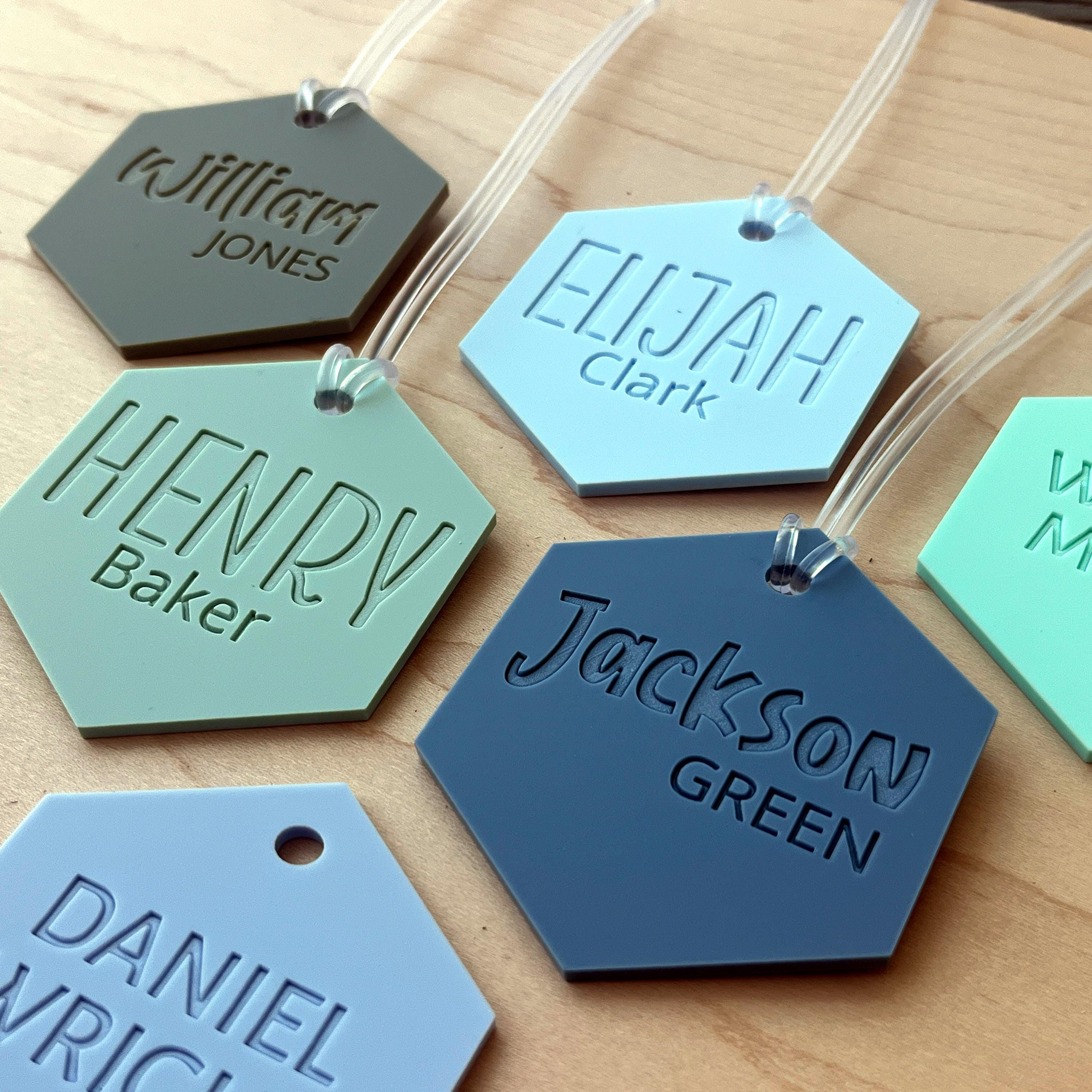 PersonalizedDaisy Backpack Tags, Luggage Tag, Bag Tags, Name Tag for Backpacks, Personalized ID Tag, Custom Luggage Tag, Travel Accessories