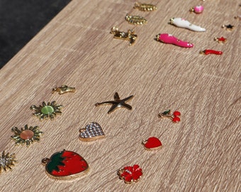 Stel je eigen vergulde bedelketting samen, aanpasbare paperclipketting