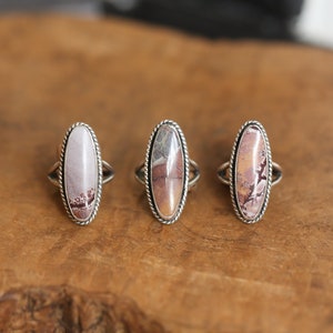 Ready to Ship - Sonora Jasper Boho Ring - Sonora Jasper Ring - .925 Sterling Silver - Silversmith Ring