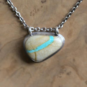 Royston Ribbon Turquoise Necklace - Choose your Royston Ribbon Pendant - Ready to Ship