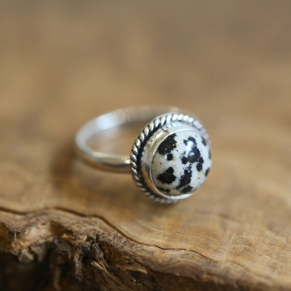 Dalmatian on sale jasper ring