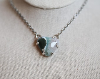 Ocean Jasper Necklace - .925 Silversmith - Choose your Stone - Ocean Jasper Pendant - OOAK