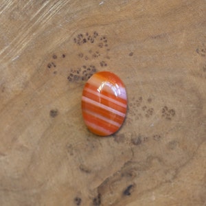 Delica Ring Red Banded Agate Ring Silversmith Ring Feminine Jewelry Two