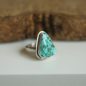 Sonoran Gold Turquoise Ring  - OOAK Turquoise Ring - Choose Your Ring - Sterling Silver