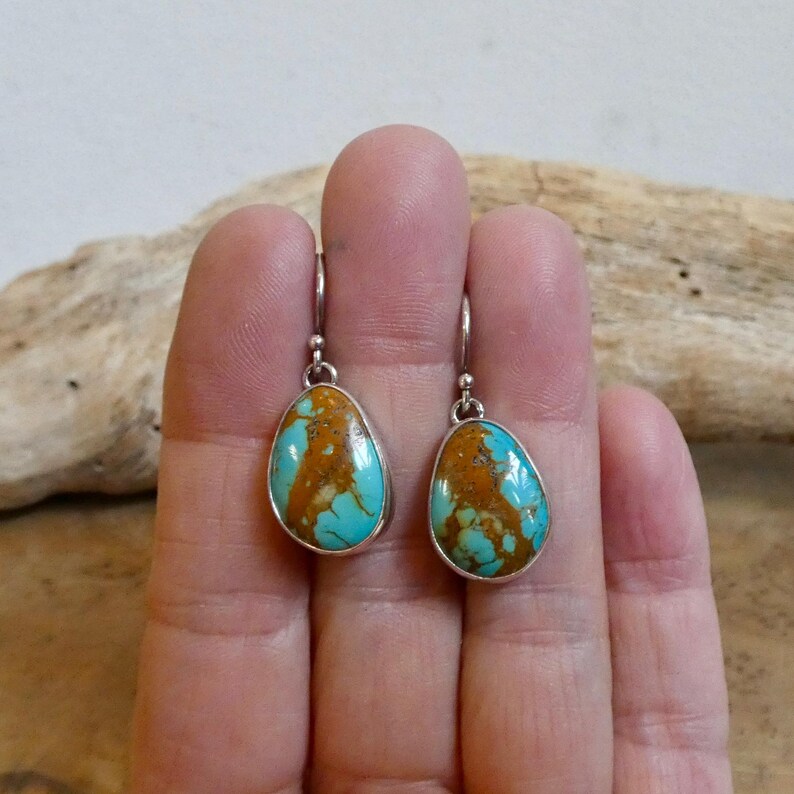 Pendientes Royston Turquesa - Plata de Ley 925 imagen 2