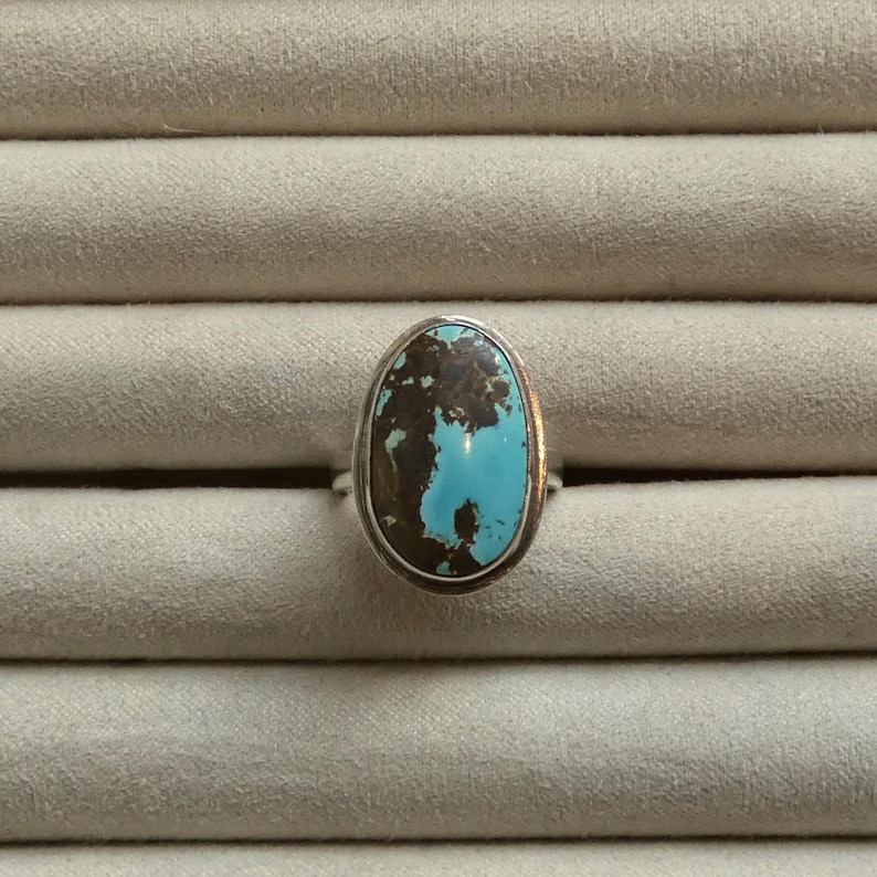 Royston Türkis Ring - Wählen Sie Ihren Ring - Sterling Silber 6 1/2 US