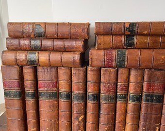 1700-talets originalvolymer från Danby Pickerings The Statutes at Large med sällsynt exlibris av Admiral Thomas Western