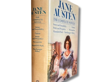 1984 Jane Austen kompletta romaner: Inbunden antikvarisk bok