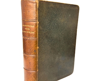 Urval ur Robert Brownings poetiska verk 1890, vintagebok