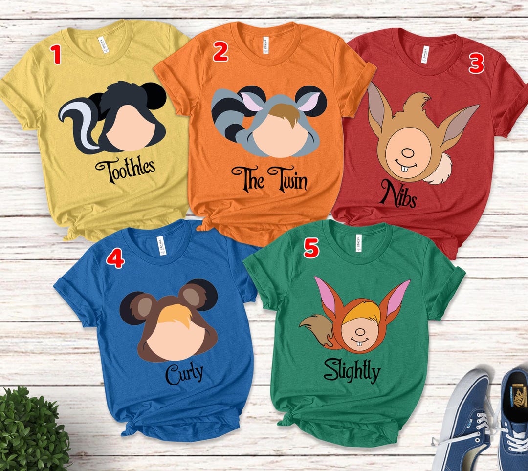 Custom Peter Pan Shirts Disney Mickey Ears Group Shirts Tootles Nibs Custom Peter Pan Shirts Disney Mickey Ears Group Shirts Tootles Nibs