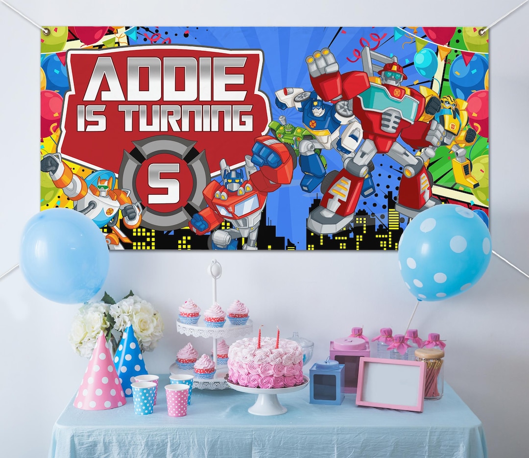 Two The Rescue Backdrop Rescue Bots Backdrop, Rescue Bots Transformers, Rescue Bots Party ...