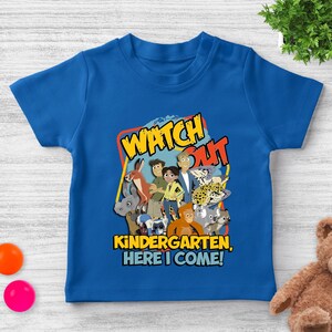 Wild Kratts Back to School Shirt/Wild Friends Cartoon School Tee/Personalized Chris & Martin Kratt Shirt/Wild Kratts Back to School OHT130