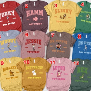 Disney Toy Story Shirt, Friends Shirt, Disney Toy Story Shirt, Toy Story Group Shirt, Toy Story Shirt, Retro Toy Story Shirt E-08042327