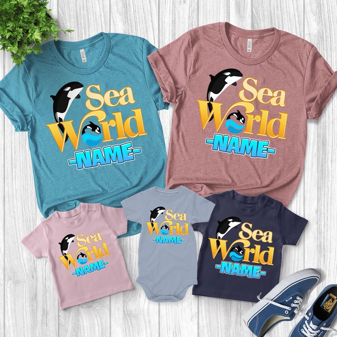 Seaworld Shirts, Sea World Family Shirt, Sea World, Seaworld Group ...