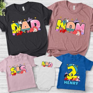Personalized The Little Mermaid Birthday Shirt, Little Mermaid Shirt, Princess Ariel Shirt, Disneyland Princess Ariel Birthday Shirt SKTS20