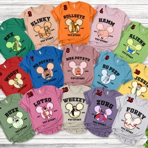 Disney Toy Story Group Shirt/Toy Story Shirt/Buzz Lightyear Shirt/Toy Story Birthday/Toy Story Party Shirt/Woody Shirt O-30032319