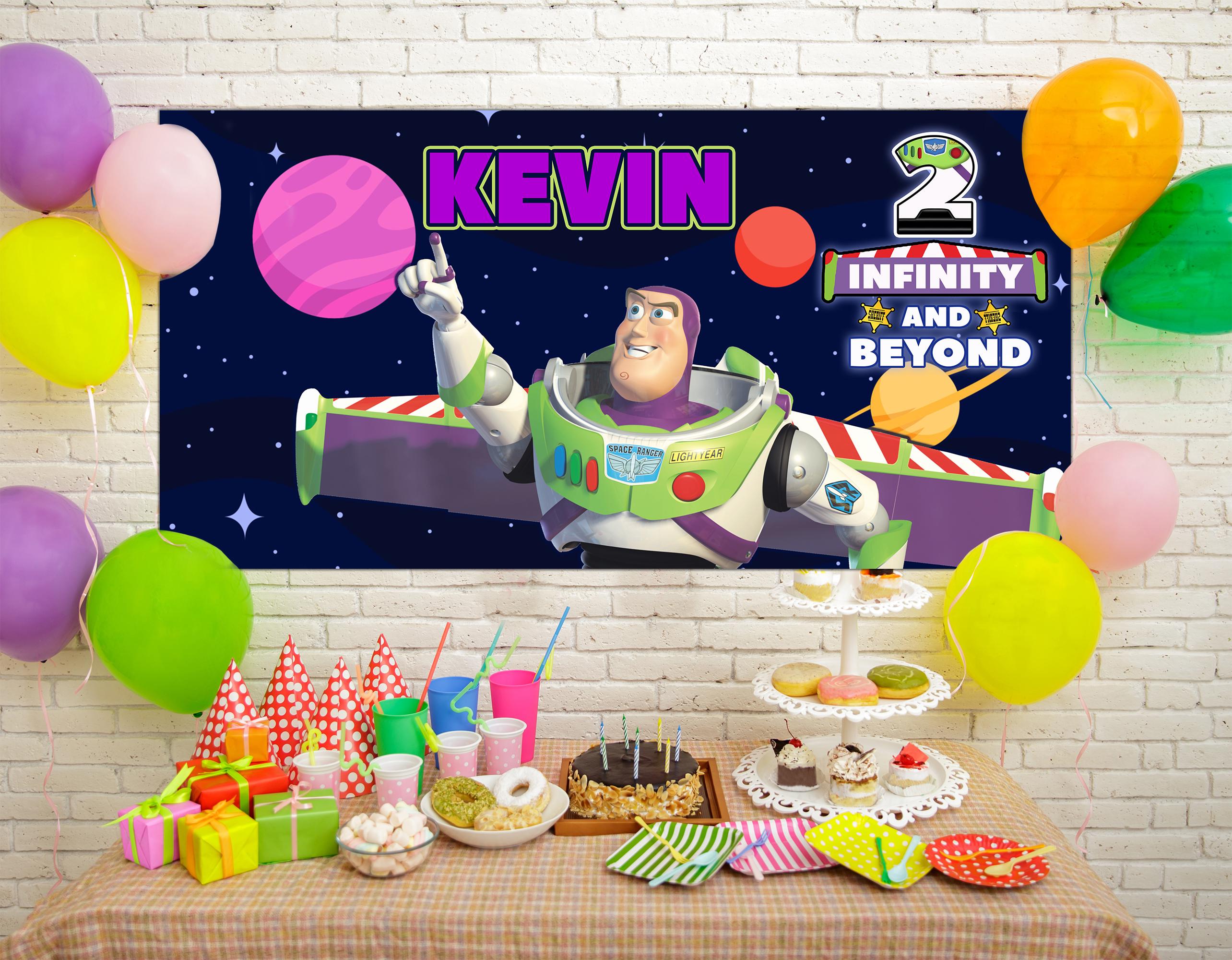 Fiesta Temática Decoracion Boss Light Year Story Birthday Party