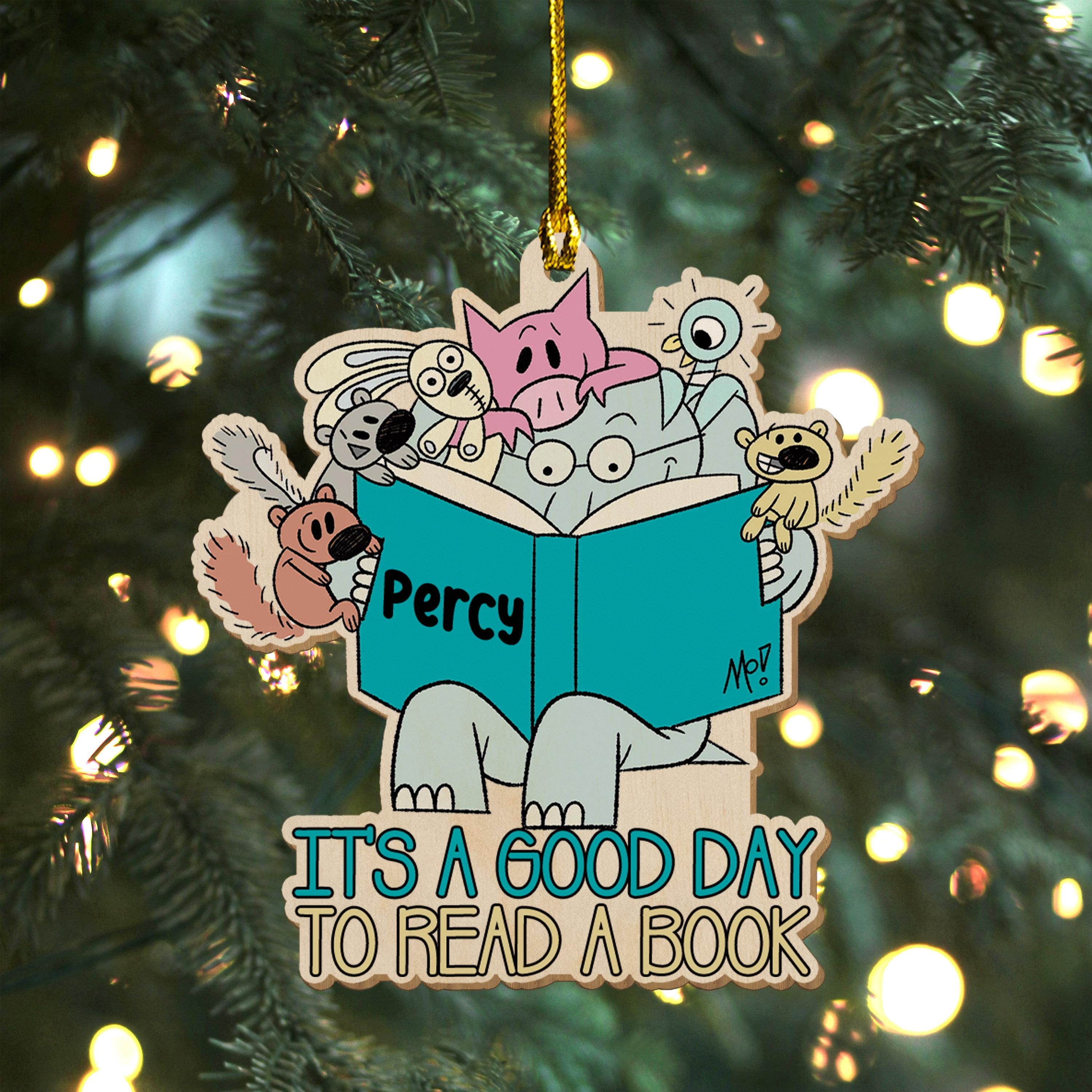 Discover Elephant And Piggie Ornament, Piggie Ornament, Elephant Piggie Pigeon Friends Keepsake